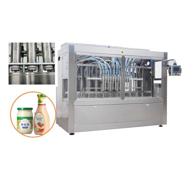 Quality Automatic China Sauce Filler Machine Glass Pet Bottle Mayonnaise Filling Machine for sale