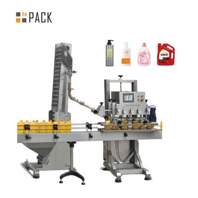 China Automatic 6 Wheel Pet Wine Bottle Screw Capping Machine Manufacturer for sale