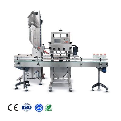 China NP-LC Fully Automatic Spindle Capping Machine With Cap Feeding Elevator Spindle Capper for sale