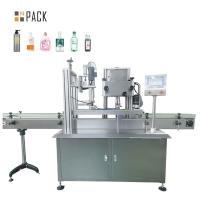 Quality 4 Wheel Filling Plastic Bottle Linear Screw Capping Machine for sale
