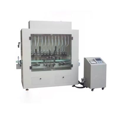 China Automatic Plastic Bottle 304/316 Stainless Steel Corrosive Liquid Bleach Filling Machine for sale