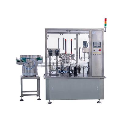 China Automatic Small Bottle Syrup Monoblock Bottling Machine for sale