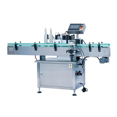 China Automatic Three Roller Sticker Labeling Machine For Round Bottle Positioning for sale