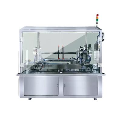 China Automatic High Speed Inverting Jar Bottle Air Or Wet Rinsing Machine for sale