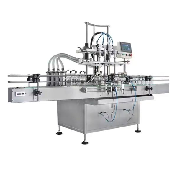 Quality Automatic Cream 2/4 Nozzle Bottle Filling Machine Piston Pump Filling Machine for sale