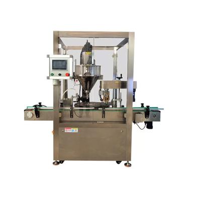 China Automatic Powder Filling And Capping Machine Monoblock Filling System for sale