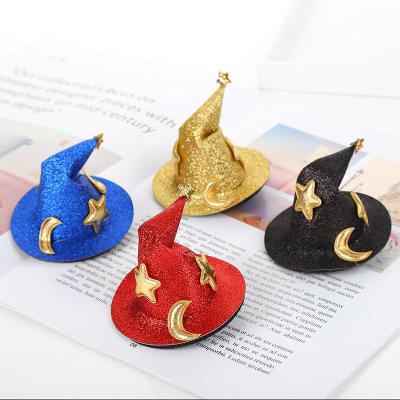 China Halloween Hat Hairpin Costume Bonnet Hair Accessories For Kids Hair Clips Sequins en venta