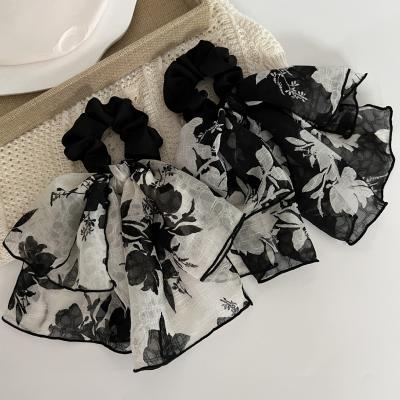中国 Hair-Band Scrunchies 1 Piece Camellia Flowers Design One Size 販売のため