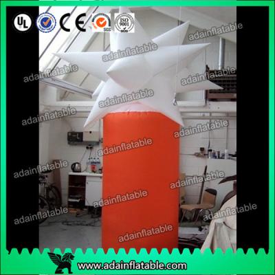 China Inflatable Star Column With Lighting For Advertising Event Holiday Decoration for sale