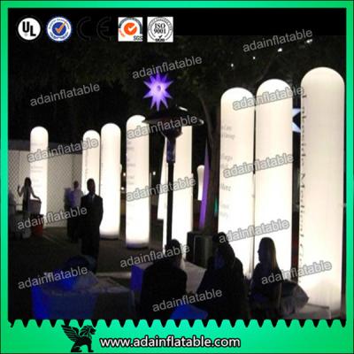 China 3M Advertising Event Decoration Inflatable Entrance,Lighting Inflatable Pillar Column for sale