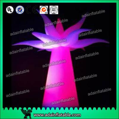 China 3M Festival Events Hotel Decoration Inflatable Flower Tree With LED Light for sale