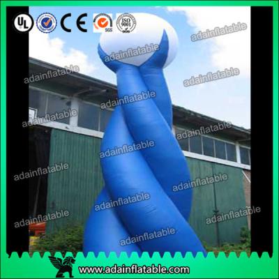 China 3M Lighting Inflatable Pillar Event Column Party Decoration Stage Favor for sale