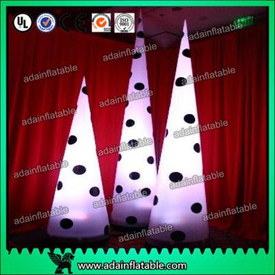 China Lighting Spot Inflatable Cone For Stage Decoration Performance Decoration for sale