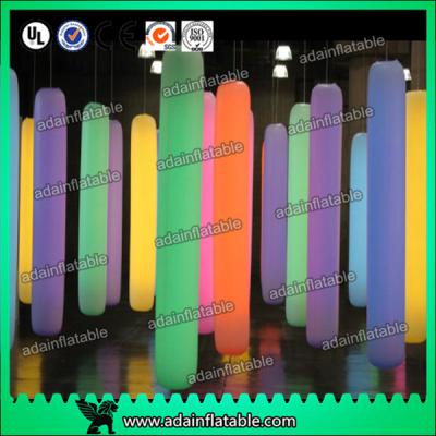China Events Party Hanging Decoration LED lighting Inflatable Pillar for sale