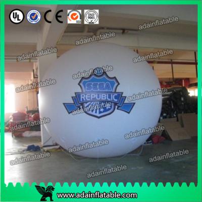 China Big PVC Red Custom Inflating Helium Balloon Show Air Floating Ball for sale
