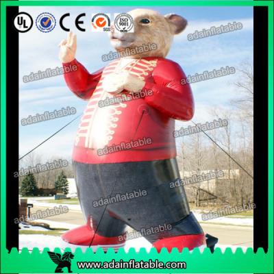 China Car Advertising Inflatable Rat Cartoon Bear Animal Model for sale