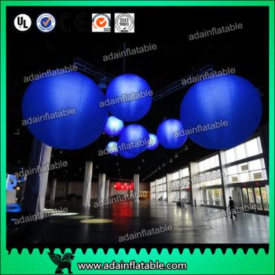 China Club Hanging Decoration Lighting Inflatable Sphere For Festival for sale