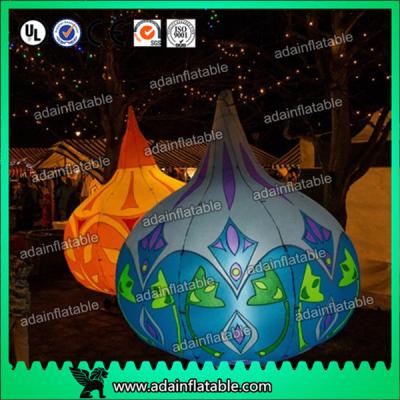 China Bar Event Decoration Inflatable Sphere Balloon With LED Light for sale