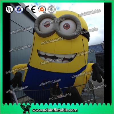 China 5M Oxford Cloth Custom Inflatable Despicable me Minion Cartoon for sale