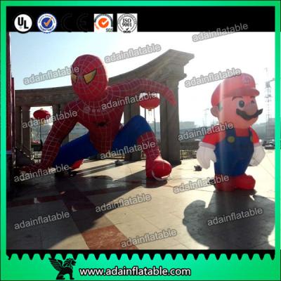 China Custom Inflatable Spider Man Event Inflatable Spiderman Model Mario Cartoon for sale
