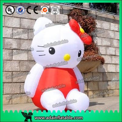 China 2M Oxford Cloth Event Decoration Inflatable Kitty Cartoon for sale