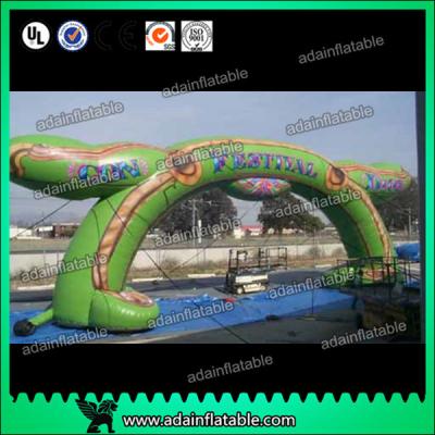 China Outdoor Lighting Advertising Inflatable Arch / Start Finish Arch For Promotional for sale