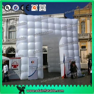 China Wedding Decoration White Square Inflatable Photo Booth Tent for sale