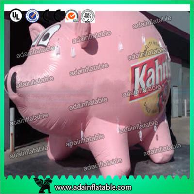 China Brand New Event Inflatable Advertising Mascot Party Inflatable Pink Pig for sale