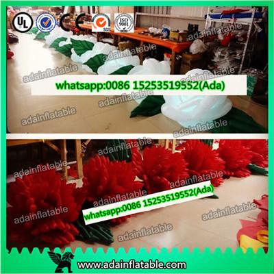 China High Quality Wedding Event Party Decoration 10m Inflatable Flower Chain for sale