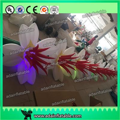 China 2017 Beautiful Flower Inflatable Led Light For Party Wedding Decoration With Blower for sale