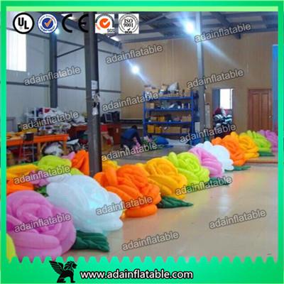 China Colorful Inflatable Flower Chain For Wedding/Event/Party/Valentine's Day Decoration for sale