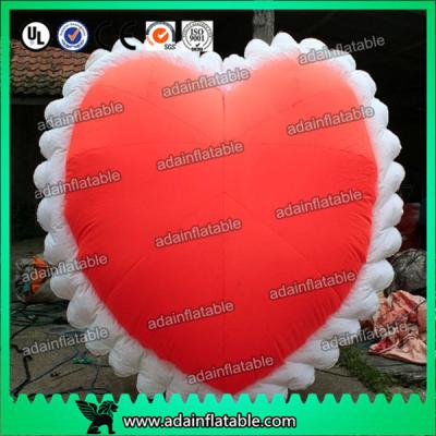 China Huge 2m Inflatable Heart Balloon Custom Inflatable Products For Holiday Decorations for sale