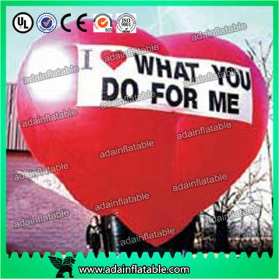 China Advertising/Promotional Giant Inflatable Heart Balloon, Event Inflatable Heart for sale