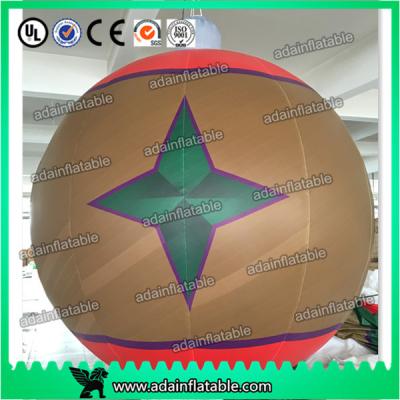 China New Brand Event Hanging Decoration Inflatable Ball With LED Light/Inflatable balloon Decor for sale