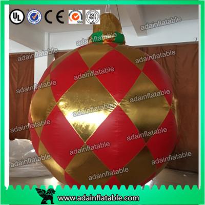 China 1.5m Christmas Club Event Party Hanging Decoration LED Lighting Inflatable Ball for sale