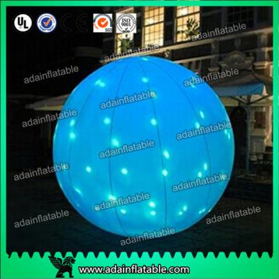 China Factory Directly Supply 2m LED Lighting Inflatable Ball For Event Party Decoration for sale