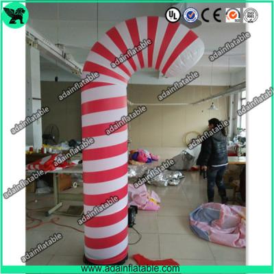 China 3m Christmas Decoration Inflatable Candy Pillar,Event Inflatable Candy for sale