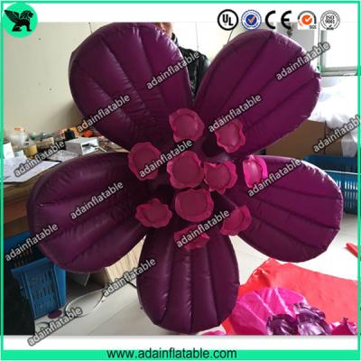 China Event Hanging Decoration 1m LED Light Inflatable Flower，Inflatable plum blossom for sale