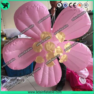 China 1m Lighting Inflatable Flower,Event Party Hanging Decoration Customized Inflatable for sale