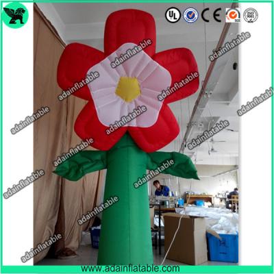 China Summer Event Decoration Inflatable,Club Decoration Inflatable  Red Flower for sale