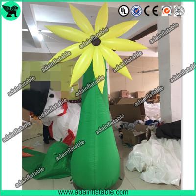 China 3m Event Party Decoration Inflatable Stand Flower/Inflatable Flower Tree for sale