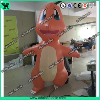 China Customized Inflatable Pokemon Cartoon Inflatable Charmander Mascot Costume Dragon Animal for sale