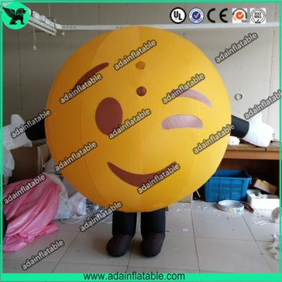 China Inflatable Mascot Costume Walking QQ Cartoon Inflatable for sale