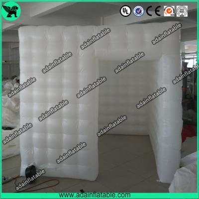 China White Portable Inflatable Event Tents / Durable Inflatable Photo Booth Tent Printing for sale