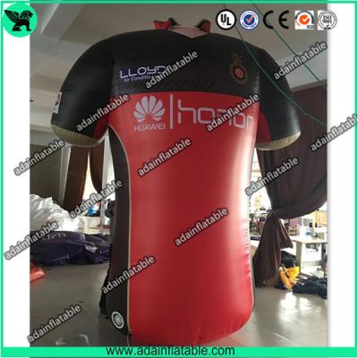 China Sports Cloth Promotion Advertising Inflatable T-shirt Cloth Replica Model for sale