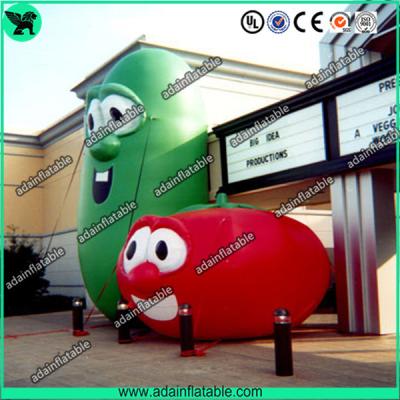China Inflatable Vegetable Character Advertising Inflatable Bean Inflatable Tomato Replica for sale