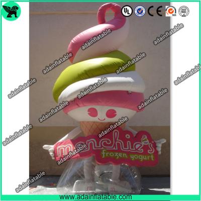 China Advertising Inflatable Food Replica Inflatable Icecream Model for sale