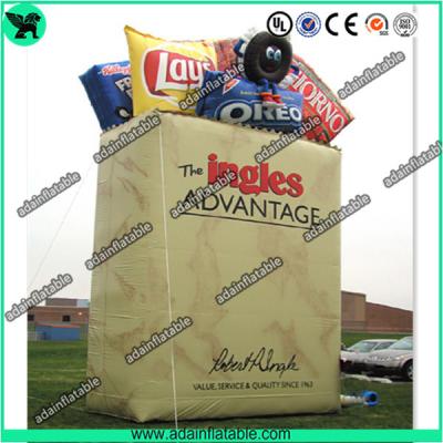 China Snacks Promotional Inflatable Bag Replica/Advertising Inflatable Bag Model for sale