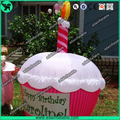 China Advertising Inflatable Cup Cake Replica/Promotional Cup Cake Model for sale