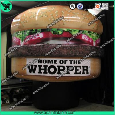 China Mcdonald's Hamburger Advertising Inflatable Hamburger Model for sale